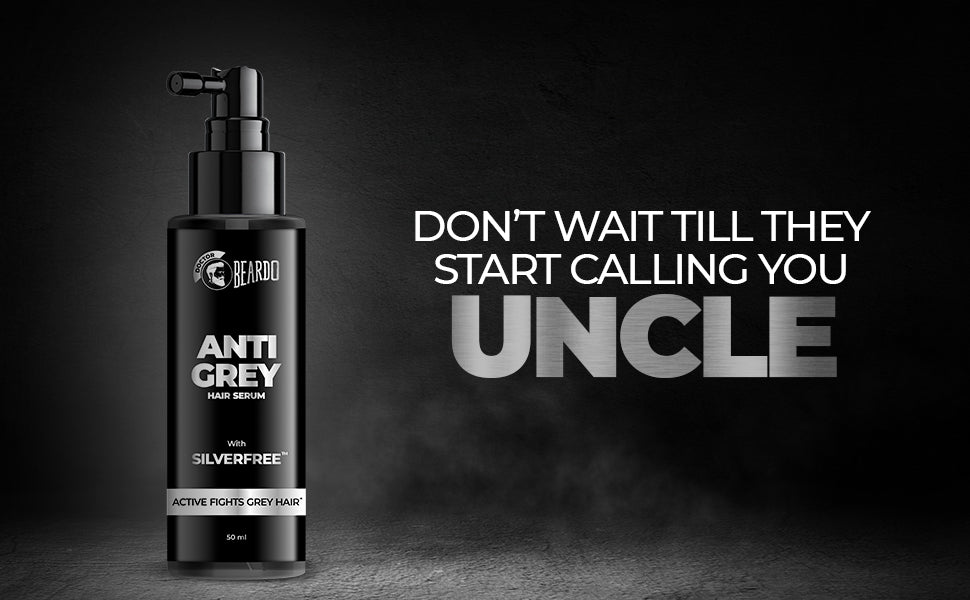 Beardo Anti Grey Hair Serum - 50ml Hair Treatment - 4