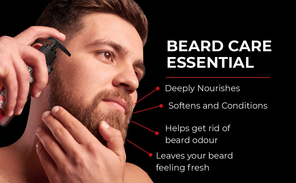 Beardo GodFather Beard Wash - Cleanser Gel for All Skin Types, 100ml - 3
