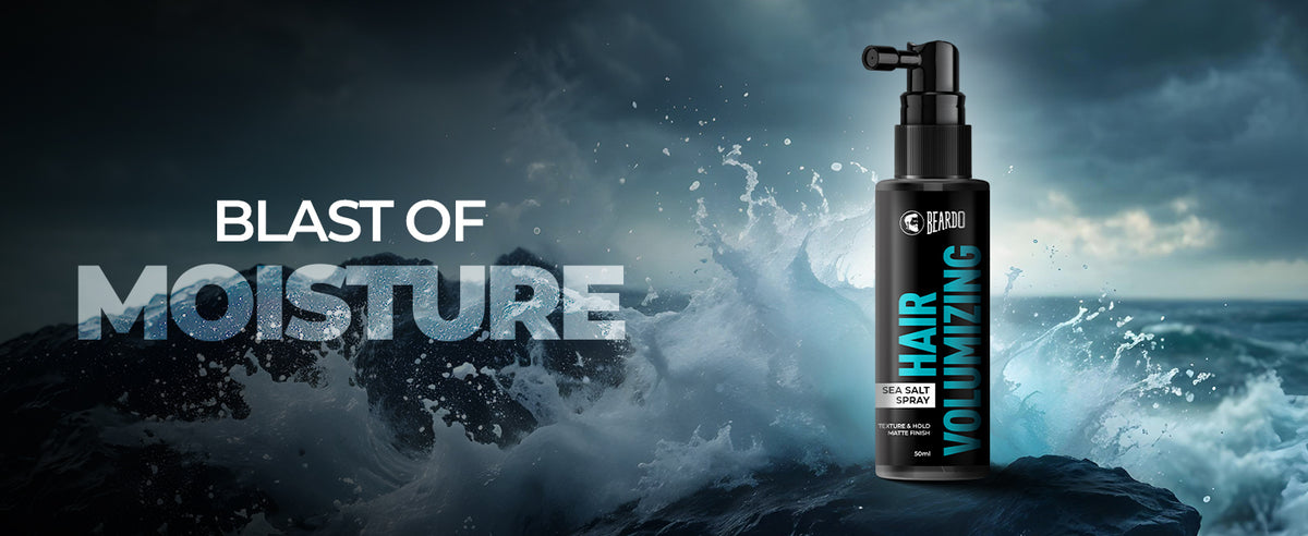 Beardo Hair Volumizing Sea Salt Spray - Texturizing Hairstyling Spray, 50ml - 2