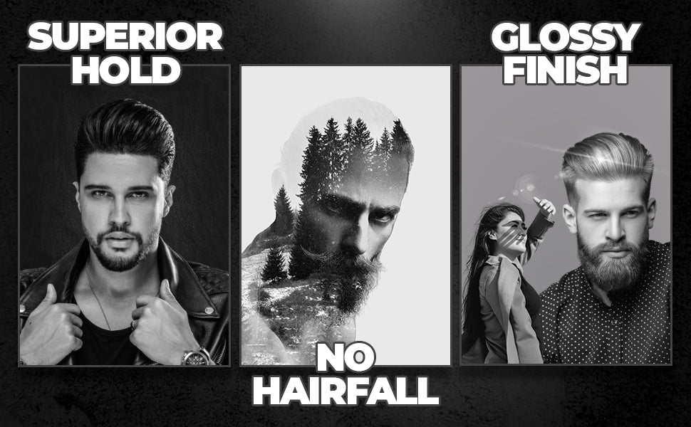Beardo XXtra Strong Hold Hair Wax - Extra Stronghold Glossy Finish, 50g - 2