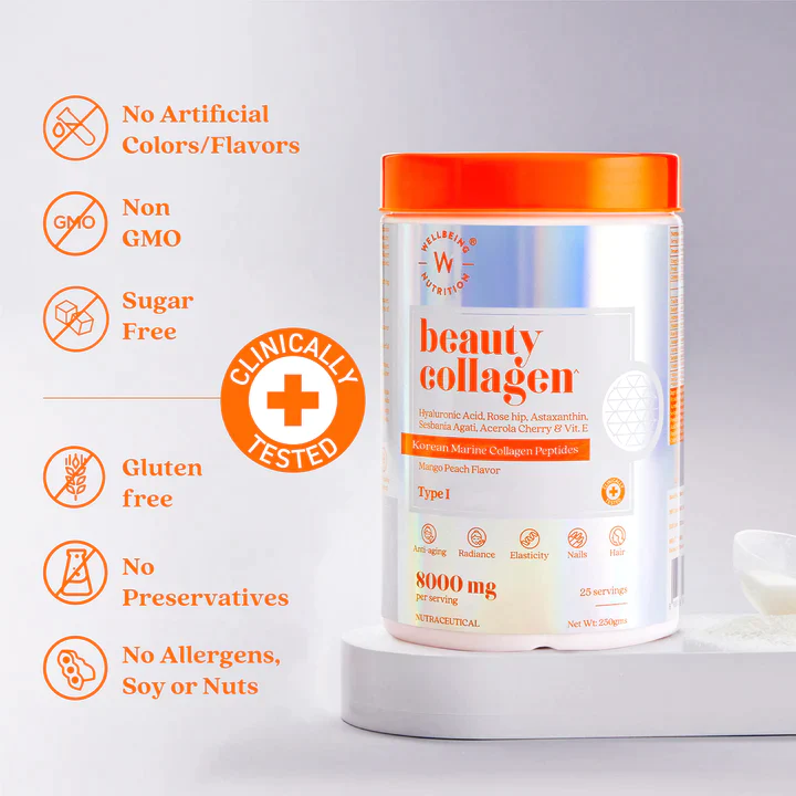 Wellbeing Nutrition Korean Marine and Beauty Collagen  (Buy 1 Get 1)