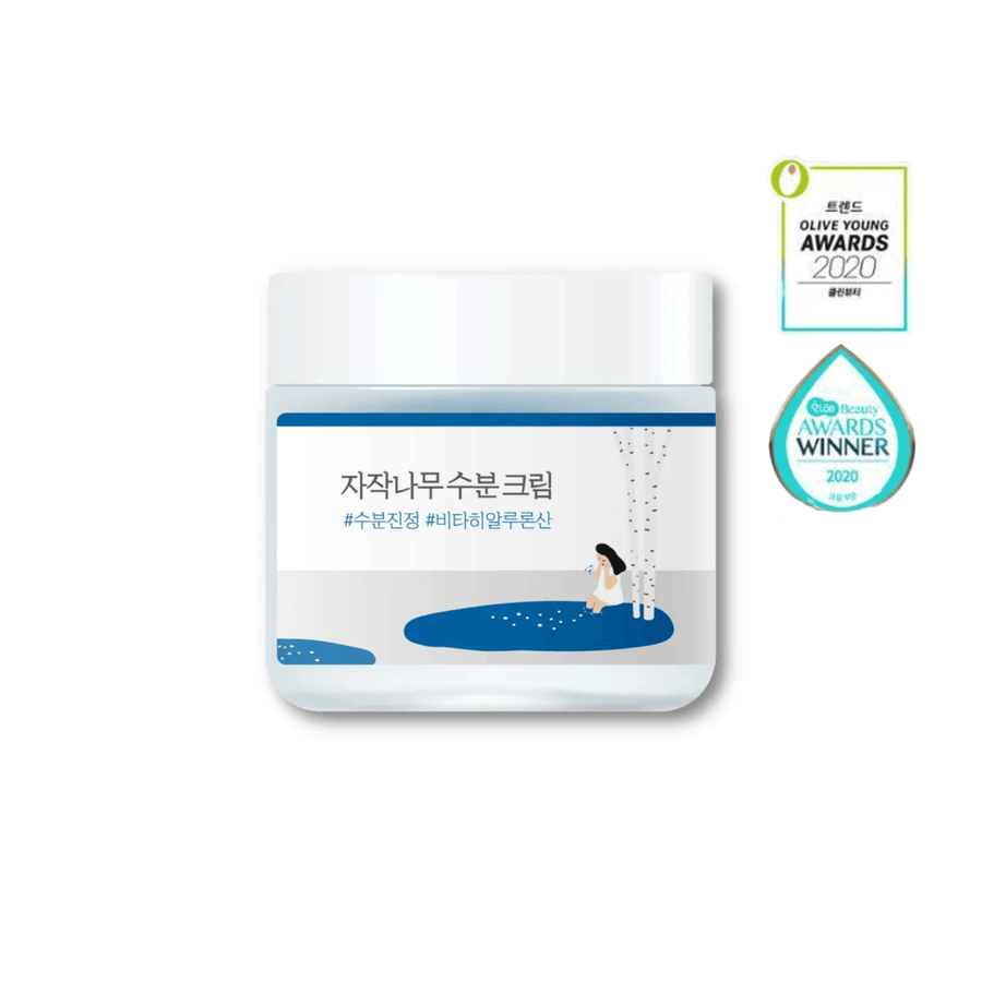 Round Lab Birch Juice Moisturizing Cream - Face Moisturiser, 80ml - Image 2
