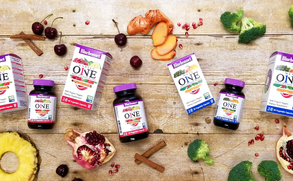 BlueBonnet Women's One Whole Food-Based Multivitamin - 60 Capsules - 2