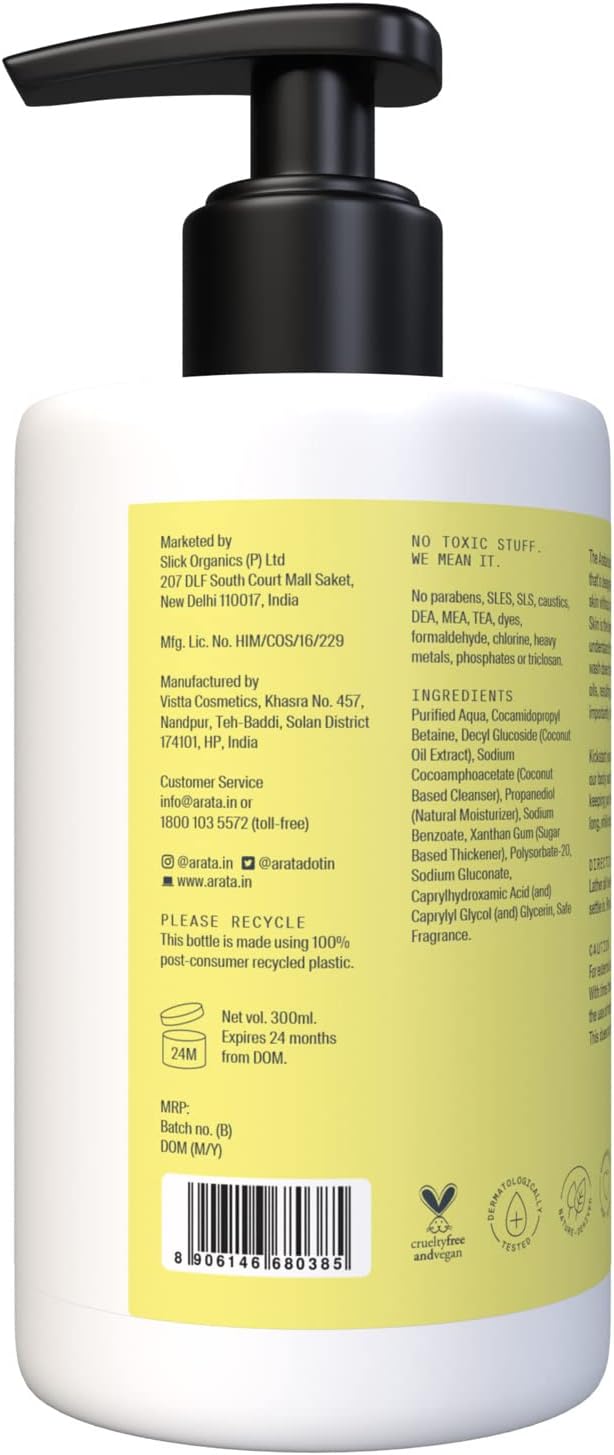 Arata Body Wash - Refreshing Formula, 300 ml - Image 2
