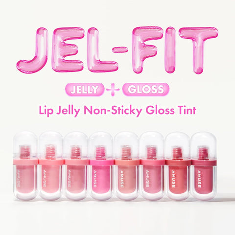AMUSE Jel-Fit Tint (01 BOKSOONGA JELLY) | Glossy, Lip Stain, Moisturizing,12 Hour long-lasting, Volumizing, Allergen Free, Vegan, Korean Beauty - Image 3