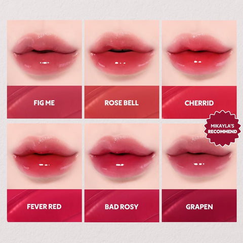 TIRTIR [*Mini Size Waterism Tinted Lip Gloss #06 Honey Nut, 0.06 Fl Oz – Kiss Ready Lipgloss, 12H Long Lasting Non Sticky Natural Tinted Glow Korean Multiuse Cheek and Lip Tint for Women gift - Image 7