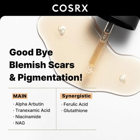 COSRX 2% Alpha Arbutin Discoloration Care Face Serum with Niacinamide, Glutathione & Tranexamic Acid, 1.7 fl oz – Serum for Face, Korean Skin Care - Image 2