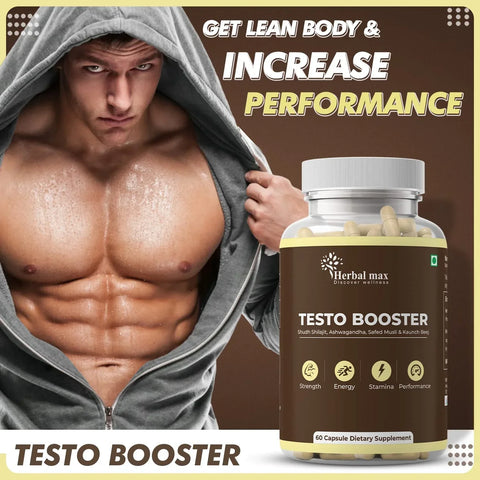 Herbal Max Testo Booster and Mars Surge max Combo