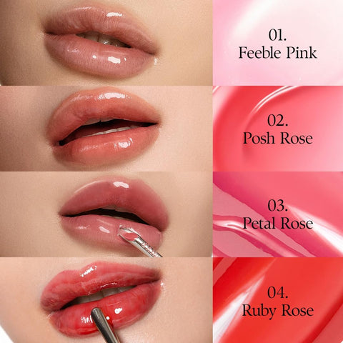 d'alba Piedmont Plumping Lip Glow Mood Volumizer, Moisturising Lip Lamp with Vegan Ceramide, Vitamin C and E, Fuller Lips, Voluminous Lip Gloss, Shiny Finish, Feeble Pink (4 - Image 5
