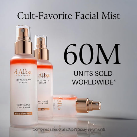 d'Alba, White Truffle Vital Spray Serum, 3.38 fl oz (100 ml) - Image 2