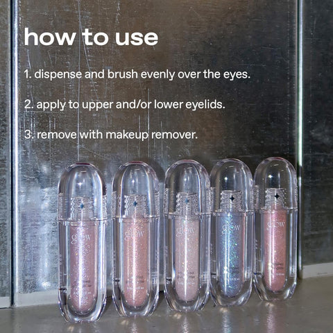 glow shattered glass glitter, metallic shimmer, long-lasting, multidimensional sparkle, smooth liquid formula, precision applicator, 3.5g (1979) - Image 6