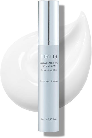 TIRTIR Collagen Lifting Eye Cream - Roller Applicator, Wrinkle Spot Treatment, Revitalizing Moisturizer,Tightening Under Eye For Wrinkles,Fine Lines, Under Eye Bags, Lift Treatment For Men & Women - Image 8