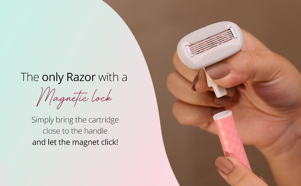 Carmesi Body Razor Swing - Aqua Delight, Feminine Care - 5