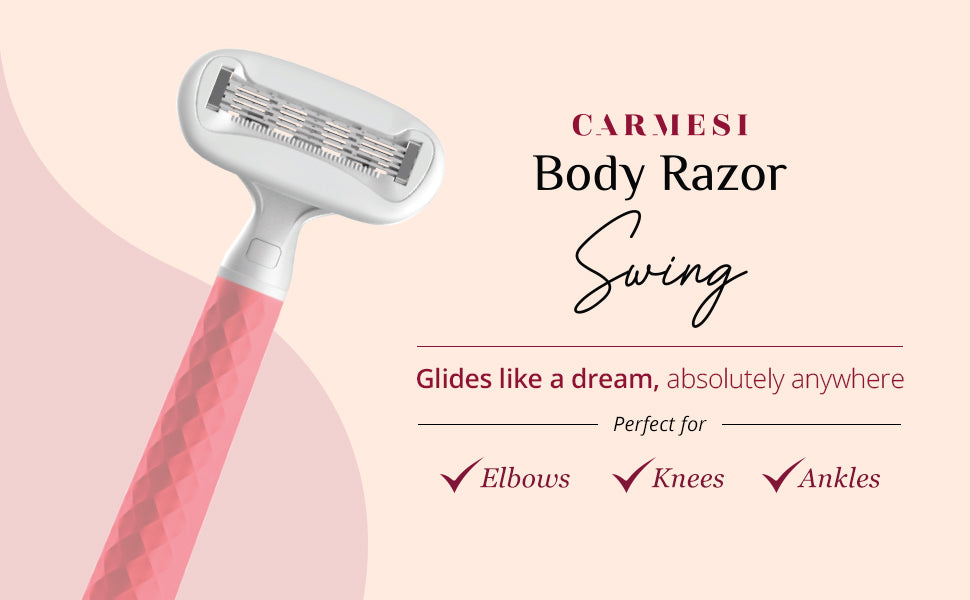 Carmesi Body Razor Swing Refill Pack - Feminine & Intimate Care - 1