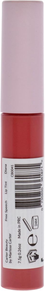 Carter Beauty Free Speech Lip Tint in Diana - Moisturising, Glossy Finish, 6ml