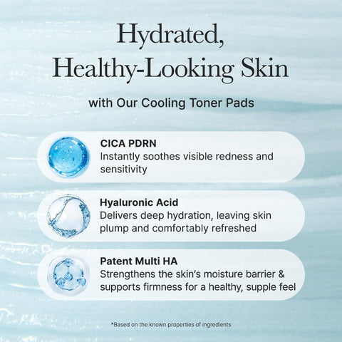 Arencia PDRN Hyaluronic Deep Hydration Toner Pads, 90 Count, 6.76 fl. oz, with 10 Types of Hyaluronic Acid for All Skin Types - Image 4