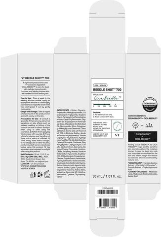 VT COSMETICS CICA Reedle Shot 700 | Spicule Microneedling Serum for Pore Care&Exfoliation, Exosome&Centella Asiatica for Glass Skin, Acne&Blemish Care, Korean Skin Booster (1 Fl Oz / 30ml) - Image 8
