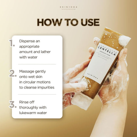 SKIN1004 Madagascar Centella Ampoule Foam, 125mL | Mild and Soothing Face Cleanser with Centella Asiatica Extract | Hydrates and Nourishes Skin | Deep Cleansing Foam - Image 7