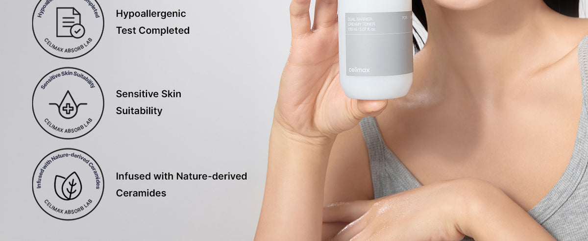 CELIMAX Dual Barrier Creamy Toner with Ceramides - 150ml - 2