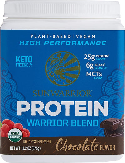 Sunwarrior Protein Warrior Blend - Chocolate, 375g