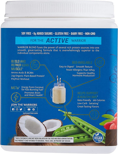 Sunwarrior Protein Warrior Blend - Chocolate, 375g - Image 4