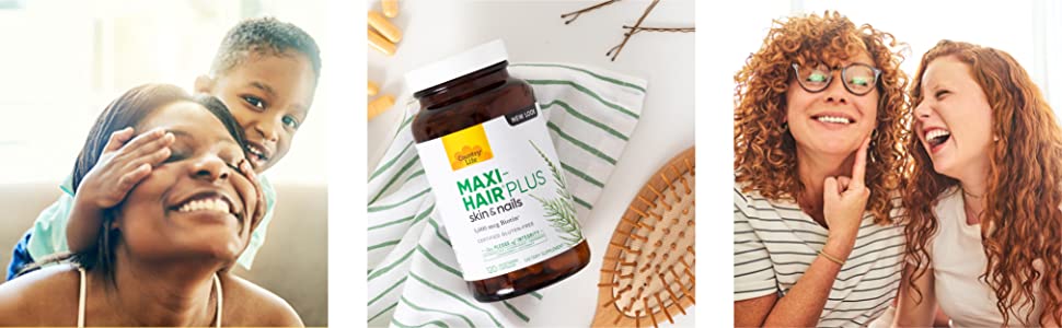 Country Life Maxi-Hair Plus Cap 120's - 3