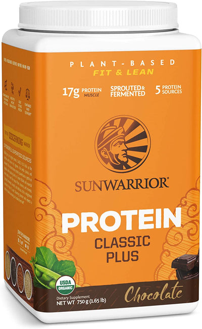 Sunwarrior Fit & Lean Classic Plus Protein Chocolate Powder - 750g