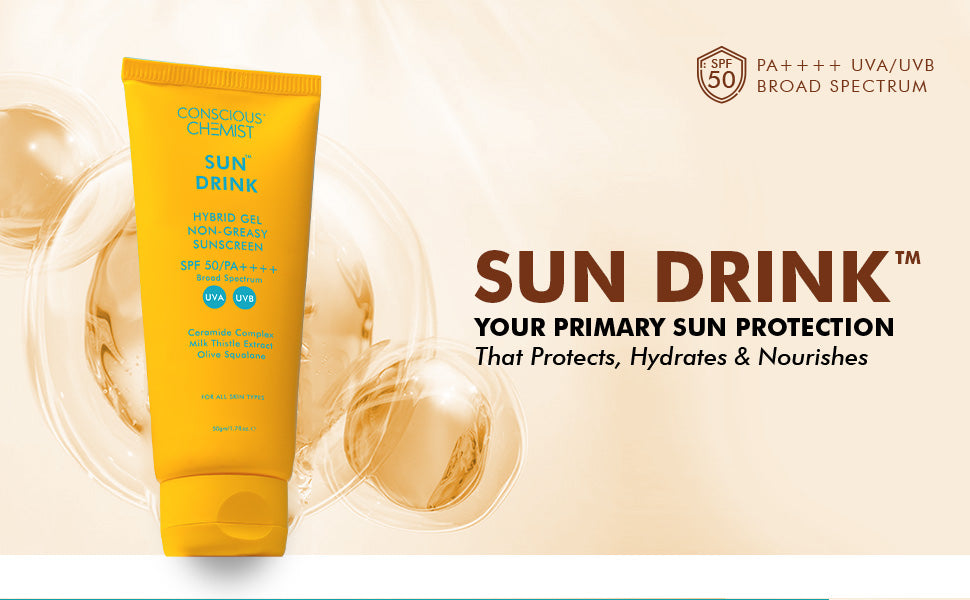 Conscious Chemist Dewy Ceramide Sunscreen SPF 50 PA++++ - 50g - 1