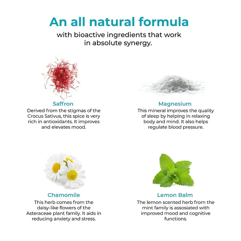 Wellbeing Nutrition Melts Calm & Relaxation Oral Strips - Vitamins & Minerals for Anxiety Relief - Image 4