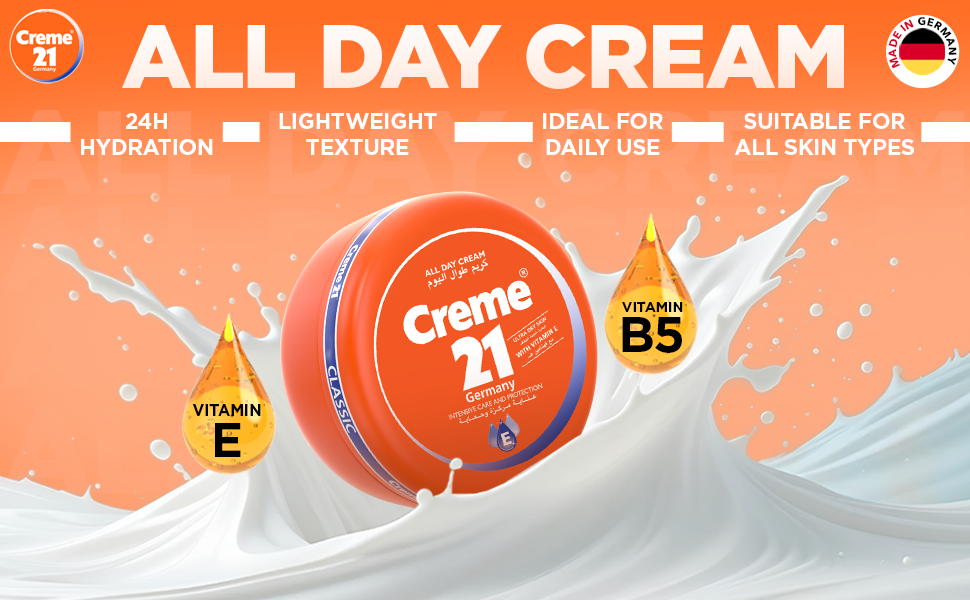 Creme21 All Day Face Moisturiser Cream - 150ml - 1