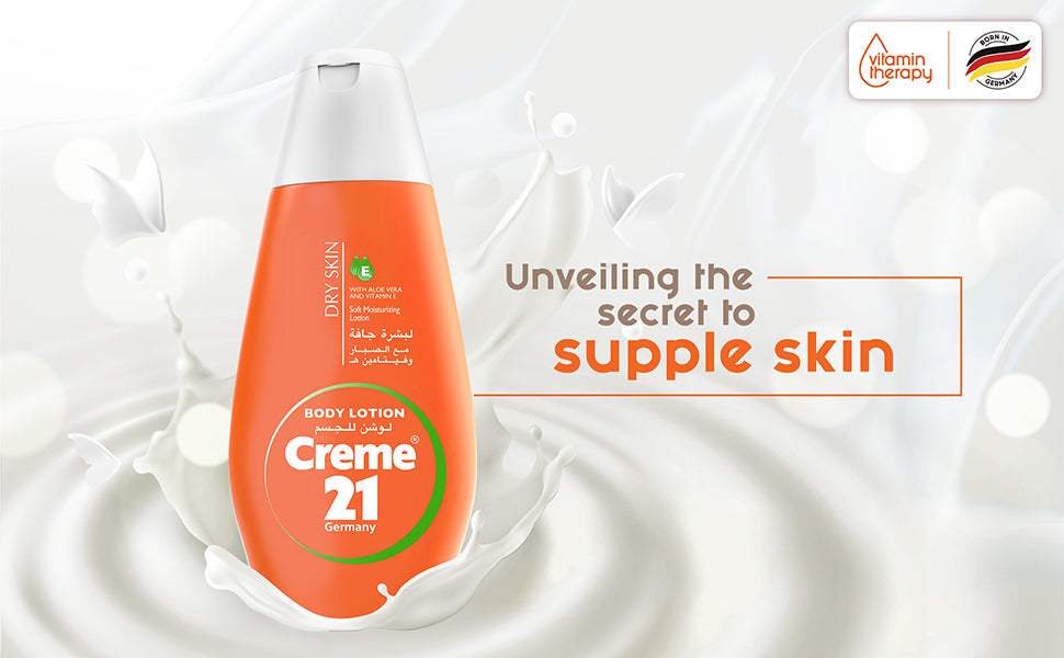 Creme21 Body Lotion for Dry Skin - Moisturising Care - 600ml - 1