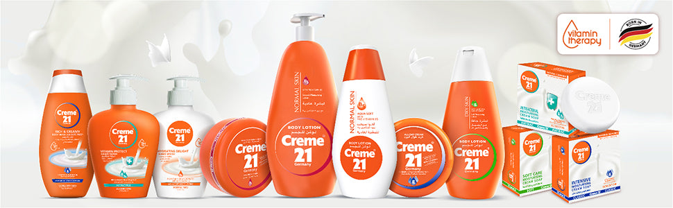 Creme21 Body Lotion for Dry Skin - Moisturising Care - 600ml - 7