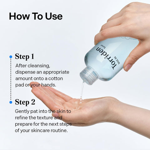 TORRIDEN Dive-in Low-Molecular Hyaluronic Acid Toner 10.14 fl oz | Low pH Facial Astringent for Hydrating, Exfoliating, Sensitive, Oily Skin | Alcohol-Free, Fragrance-Free, No Colorants - Image 6