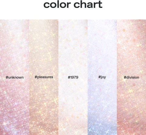 glow shattered glass glitter, metallic shimmer, long-lasting, multidimensional sparkle, smooth liquid formula, precision applicator, 3.5g (pleasures) - Image 3