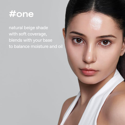 glow breathable blemish balm #one, medium-coverage bb cream and tinted moisturizer, skincare-like finish with green tea leaf water infusion, healthy radiant non-comedogenic, 30ml - Image 2