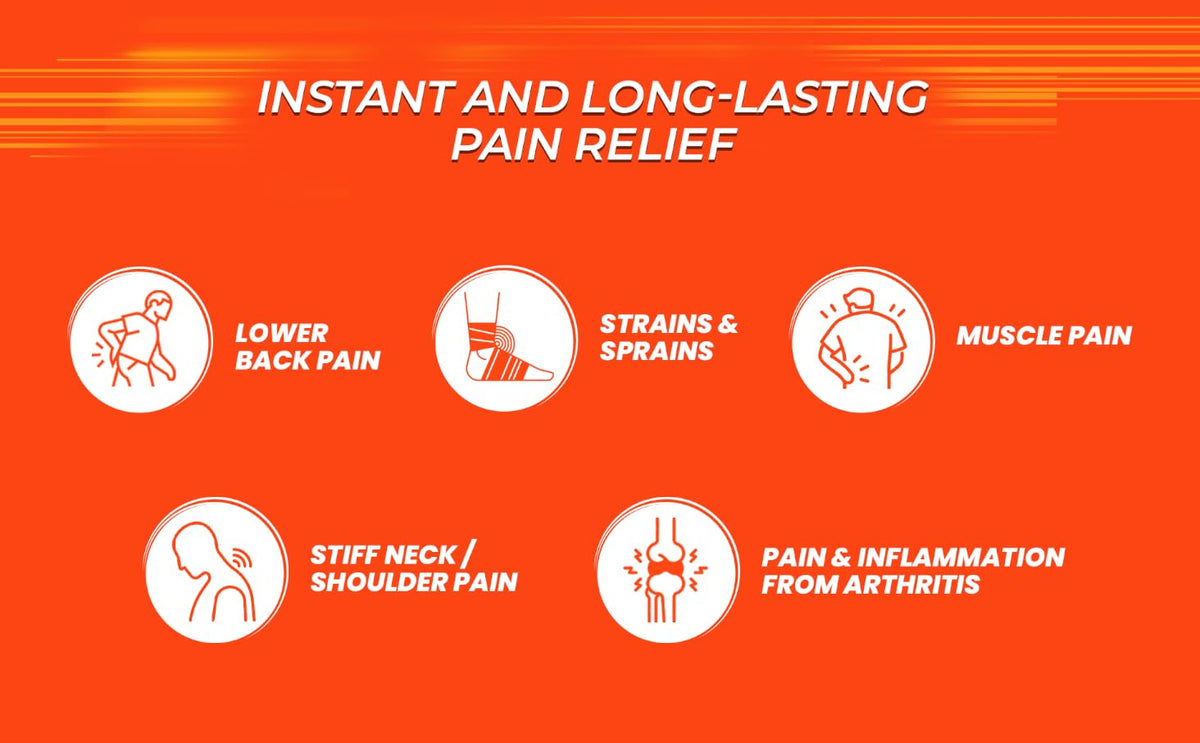 Dabur Rapidex Pain Relief Patches, 2pcs - Condition Support - 2