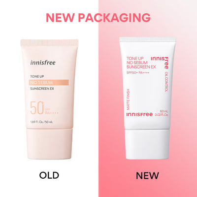 Innisfree Tone Up No Sebum Sunscreen - 60ml - Image 5