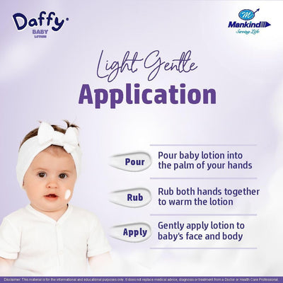 Daffy Baby Lotion with Calendula & Allantoin - pH 5.5, 100ml