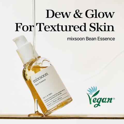 mixsoon Bean Glass Skin Duo - Facial Moisturizer Skincare Routine Bean Essence 50ml + Cream 50ml Korean Glass Skin Care - Image 3
