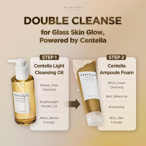 SKIN1004 Madagascar Centella Light Cleansing Oil, 200ml | Deep Cleansing | Gentle and Non-Irritating Formula | Removes Makeup and Impurities | Moisturizes Skin - Image 8