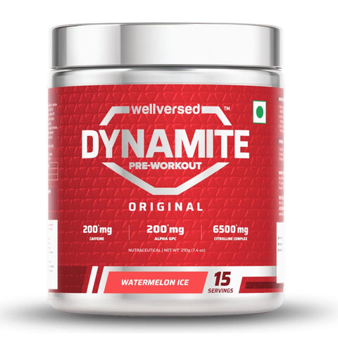 Wellversed Dynamite Pre-Workout Watermelon Ice (420g)