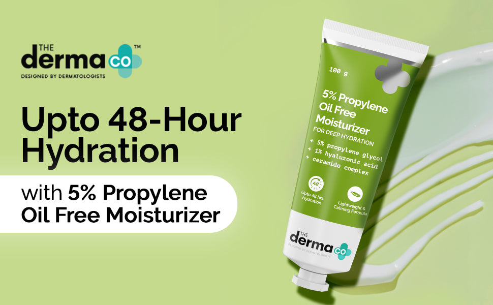 The Derma Co Face Moisturiser 5% Propylene - 100g - 1
