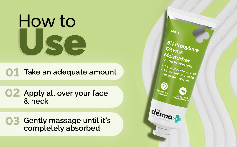 The Derma Co Face Moisturiser 5% Propylene - 100g - 4