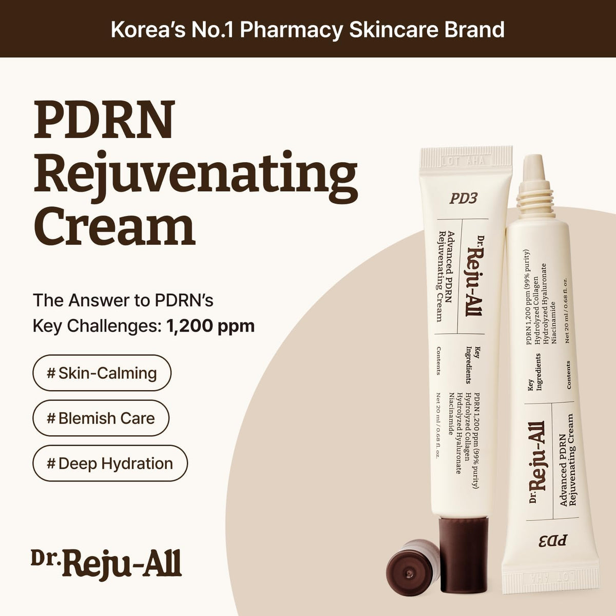 نظام العناية بالبشرة المتطور Dr.Reju-All - مجموعة هدايا متكاملة مع سيروم ريتينول HPR، وكريم PDRN، وكريم السيراميد الحاجز للبشرة - مجموعة العناية بالبشرة الكورية، تشمل أحجاماً للسفر - روتين يومي للعناية بالبشرة لمكافحة الشيخوخة