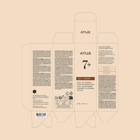 ANUA 7 RICE CERAMIDE HYDRATING BARRIER SERUM - Image 9