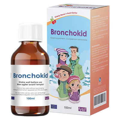 Bronchokid Oral Solution Syrup Bottle for Cough Relief 100 ml