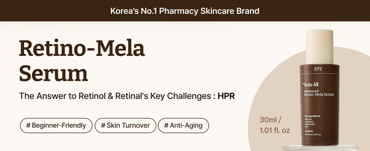 Dr.Reju-All Advanced Retino-Mela HPR Retinol Serum with Niacinamide & TXA - 30ml - 2