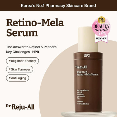 Dr.Reju-All Advanced Retino-Mela HPR Retinol Serum with Niacinamide & TXA - 30ml