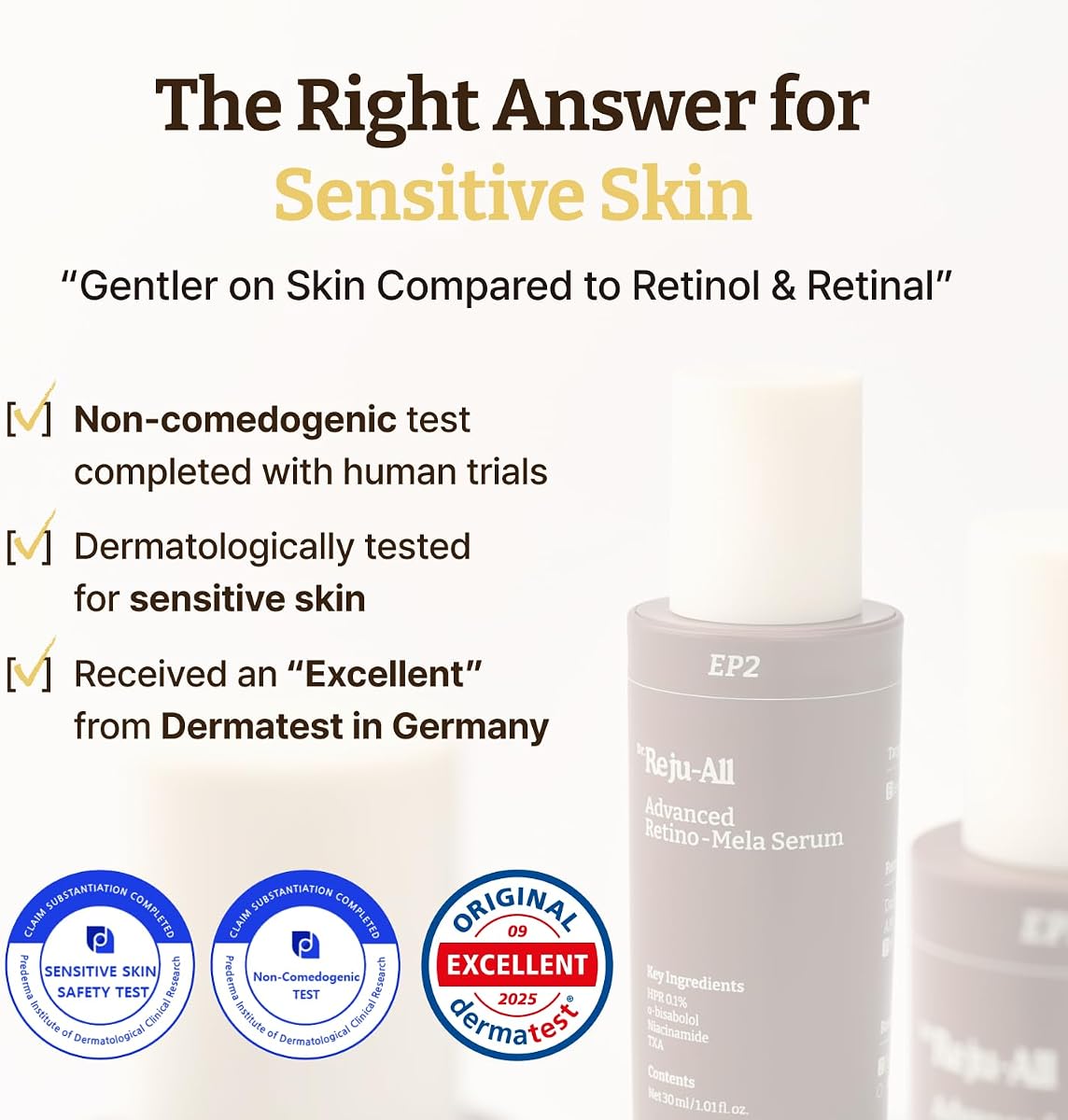 Dr.Reju-All Advanced Retino-Mela HPR Retinol Serum with Niacinamide & TXA - 30ml