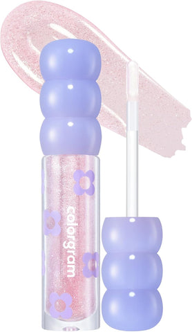Fruity Glass Tint Hydrating Lip Gloss 1004 Pink Gloss | Long Lasting & Long Lasting | Moisturizing Lip Gloss for All Day